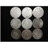 Image 1 : 9 ASSORTED 1880'S SEATED LIBERTY DIMES