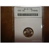 Image 1 : 1937 MERCURY DIME ANACS MS65 FSB