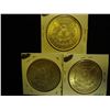 Image 2 : 1887 UNC, 1887-O & 1899-O UNC MORGAN SILVER $'S