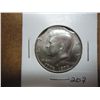 Image 1 : ERROR DOUBLE CLIPPED 1976 KENNEDY HALF DOLLAR