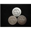 Image 2 : 1853,57 & 76 SEATED LIBERTY QUARTERS