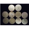 Image 1 : 10 MEXICIAN SILVER PESOS .5140 OZ. ASW TOTAL