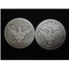 Image 2 : 1908-D & 09-S BARBER HALF DOLLARS