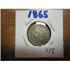 Image 1 : 1865 THREE CENT PIECE (NICKEL)