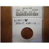 Image 1 : ERROR 1942 LINCOLN CENT DOUBLE DIE OBV. ANACS MS64