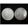 Image 1 : 1887 & 1887-MORGAN SILVER DOLLARS