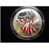 Image 1 : 1999 AMERICAN SILVER EAGLE COLORIZED