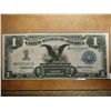 Image 1 : 1899 LARGE SIZE $1 SILVER CERTIFICATE BLACK EAGLE