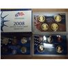 Image 1 : 2008 US PROOF SET (WITH BOX) 14 PIECES