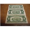 Image 2 : 1928-G,53-C & 63 $2 US NOTES RED SEALS