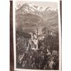 Image 2 : 10 PRE-WWII GEMAN FOLDER PHOTOS OF CASTLES & ALPS