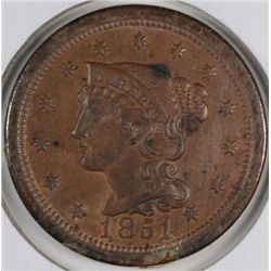 1851 Large Cent