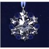 Image 4 : Swarovski 2004 Crystal Seasons Theme Little Snowflake Ornament MINT IN BOX!!