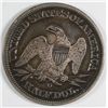Image 2 : 1857 O SEATED HALF DOLLAR AU58 ORIGINAL, NICE