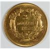 Image 2 : 1858 $3 GOLD COIN MS62 LIGHT CLEANING, VERY RARE