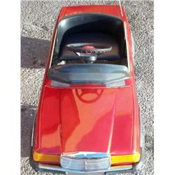 Red Mercedes 500 SEC License 2300,