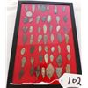 Image 2 : 8" x 12" Frame of Chumash Artifacts