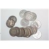 Lot Of 20 Low Grade Silver Dollars