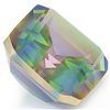 Image 2 : Fancy 8x10mm Octagon Mystical Rainbow Quartz Gemstone