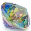 Image 2 : Fancy 10X12 mm Pear Mystical Rainbow Quartz Gemstone