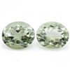 Image 1 : 3.6CT Oval Clean Surface Green Amethyst Gemstone