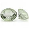 Image 2 : 3.6CT Oval Clean Surface Green Amethyst Gemstone