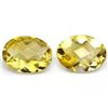 Image 1 : Eye Clean Golden Yellow Oval Citrine Gemstone