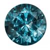 Image 1 : Round Sparkling 4mm Loose Blue Diamond