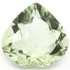 Image 1 : Sparkling Heart 10mm/ 3.53CT GREEN AMETHYST GEMSTONE