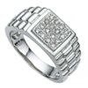 Image 2 : Gorgeous Diamond Accent in 0.925 Silver Ring