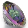 Image 2 : 7x9mm/1.88CT Oval Fancy Mystic Quartz Gemstone