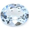 Image 1 : Eye Clean Oval Cut 8x10mm/3.0CT Blue Topaz Gemstone
