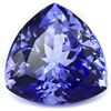 Image 1 : Trillion Cut/ 2.30 CT GENUINE TANZANITE EGYPTIAN BLUE GEMSTONE