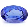 Image 1 : Oval/ 2.08 CT GENUINE TANZANITE EGYPTIAN BLUE (VS++) GEMSTONE