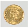 Image 1 : 1856 $1 GOLD TYPE 3 FROSTY & WELL STRUCK MS-62