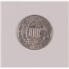 Image 2 : 1854 3 CENT SILVER TYPE 2 SCARCE ATTRACTIVE AU