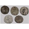 Image 2 : LOT OF 5 ANCIENT SILVER UNATTRIBUTED