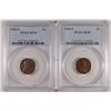 Image 1 : LINCOLN CENT LOT: 1920-S PCGS XF/AU-45, 1924-S PCGS XF-40