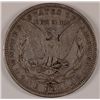Image 2 : 1890-CC MORGAN SILVER DOLLAR, XF-45  100% ORIGINAL