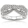 Image 2 : Stunning Pave Setting 0.75CT Diamond In 18K Gold Ring