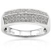 Image 2 : 18K Gold Micro Setting 1/2CT /52pcs Diamond Ring