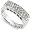 Image 1 : Everlasting Micro Setting 0.49CT Diamond 18K Gold Ring