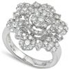 Image 1 : Fascinating 75pcs/1.84CT Diamond Ring Set in 18K Gold