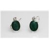Image 1 : Emerald 4.20g Ring Sterling Silver