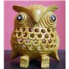 Image 1 : Wooden Decorative Owl With Baby Inside