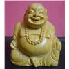 Image 1 : Wooden Laughing Buddha