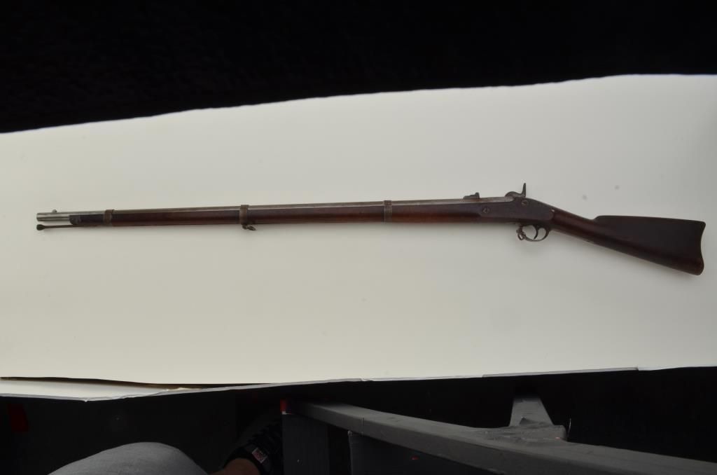 U.S. Springfield Model 1861 percussion musket, .58 cal., 391/2” barrel