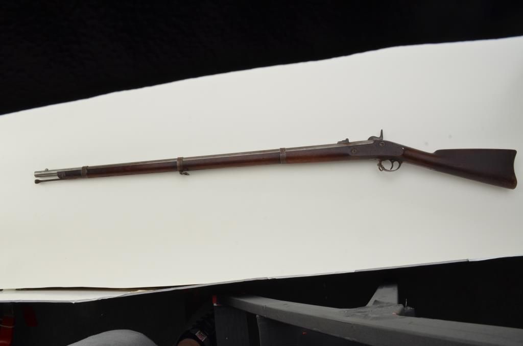 U.S. Springfield Model 1861 percussion musket, .58 cal., 391/2” barrel