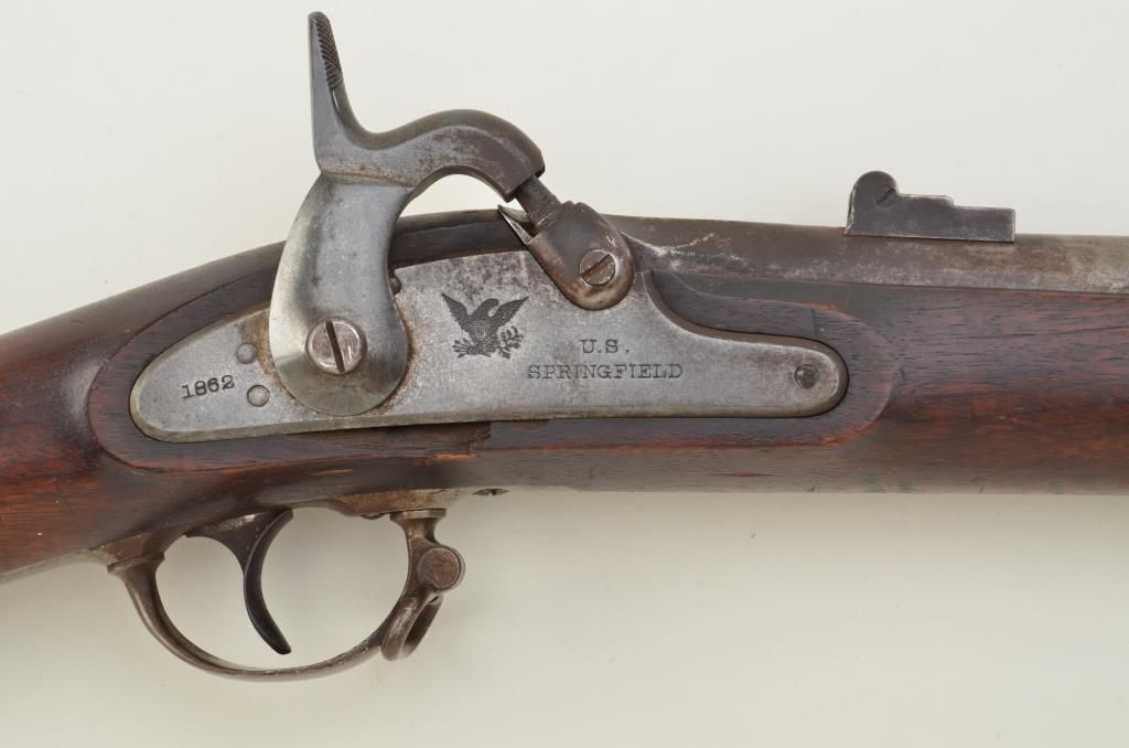 U.S. Springfield Model 1861 percussion musket, .58 cal., 391/2” barrel