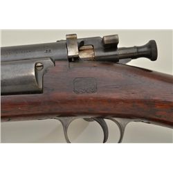 U.S. Springfield Model 1898 Type B factory gallery/practice Krag bolt action rifle, .22 cal., 30” ba